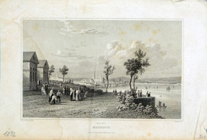 Alte Ansicht Mainz Mayence - Mainz, 1832