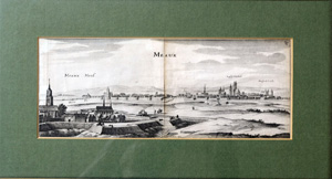 Alte Ansicht Meaux France Meaux,  1645