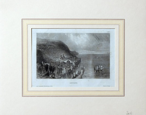 Alte Ansicht Honfleur Frankreich Atlantik HONFLEUR,  1840