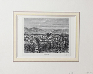 Alte Ansich Remiremont Frankreich Remiremont,  1870