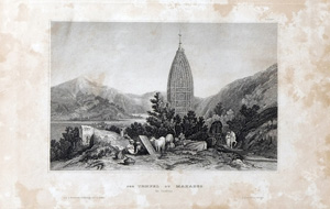 DER TEMPEL ZU MAHADEO DER TEMPEL ZU MAHADEO,  1840