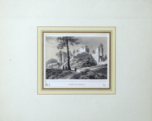 RUINES DE HOHENACK près WIHR au val RUINES DE HOHENACK près WIHR au val, 1863