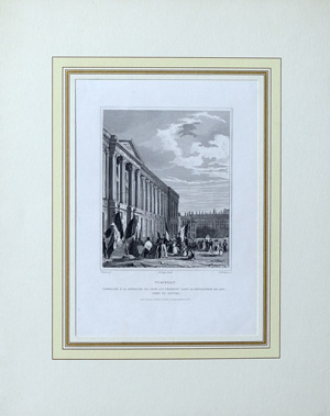 Alte Ansicht Paris TOMBEAU.,  1840