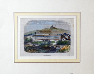 Alte Ansicht Saverne Frankreich, Schloss Chateau de Saverne.,  1800