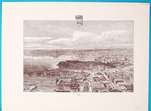 Alte Ansicht Oran in Algerien Oran.,  1890