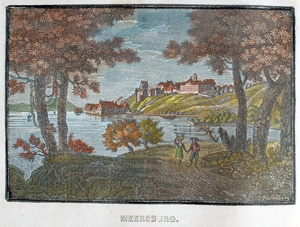 Alte Ansicht Meersburg Bodensee MEERSBURG, 1836