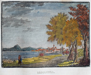 Alte Ansicht Radolfzell Bodensee RADOLFZELL, 1836