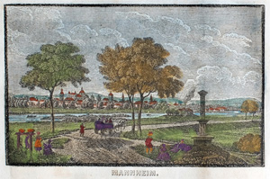 Alte Ansicht Mannheim MANNHEIM, 1836