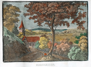 Alte Ansicht Hochhausen HOCHHAUSEN, 1836