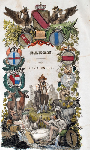 Heunisch, Grossherzogtum Baden, Titelblatt Heunisch, Grossherzogtum Baden, Titelblatt, 1870