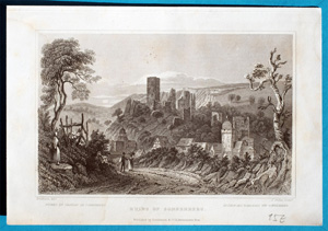 RUINS OF SONNENBERG. RUINS OF SONNENBERG., 1832
