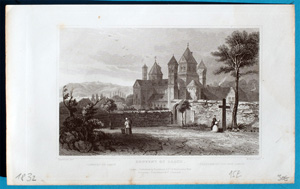 Alte Ansicht Laach CONVENT OF LAACH., 1832