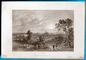 Alte Ansicht  Bonn BONN., 1832