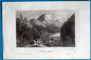 DER OBER MICHEL an der Donau DER OBER MICHEL an der Donau,  1837