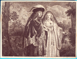 Rembrandt, vornehmes Paar Rembrandt, vornehmes Paar, 1755