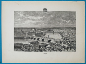 Alte Ansicht Toulouse France Toulouse.,  1885