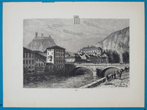 Alte Ansicht Foir France Foir.,  1885