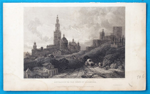 ENTRANCE TO THE TOWN OF CARMONA. ENTRANCE TO THE TOWN OF CARMONA., 1835